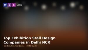 Top Exhibition Stall Design Companies in Delhi NCR (2026)